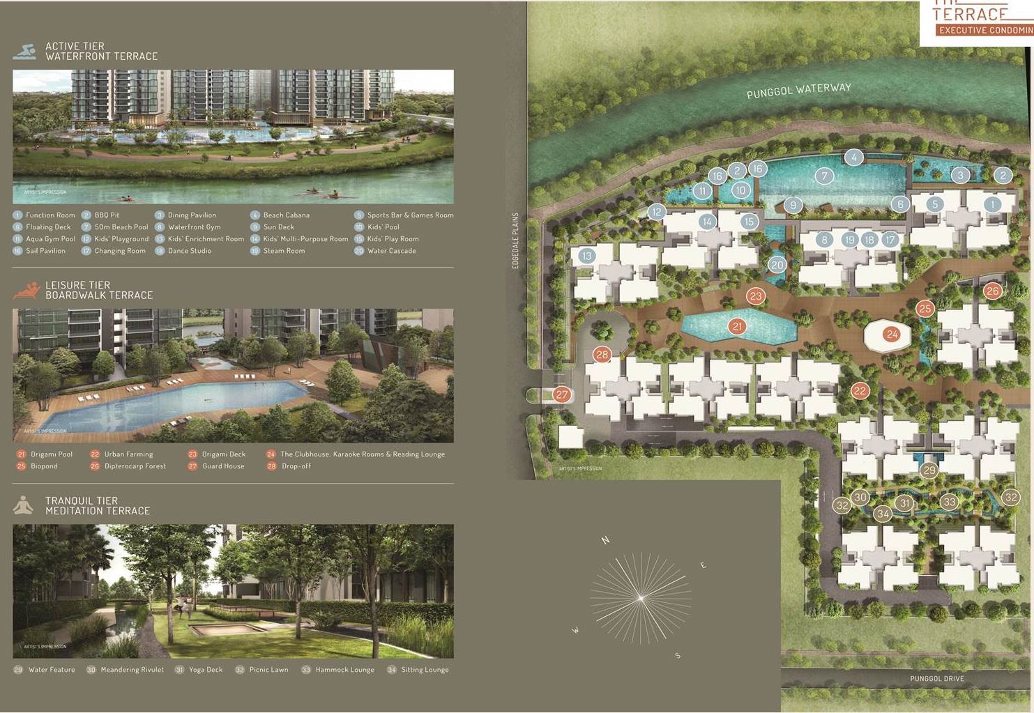 The Terrace Site Plan
